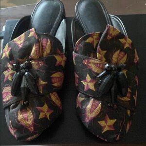 Colorful Patterned Slip-On Shoes